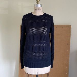 Allsaints Blue Wool Sweater